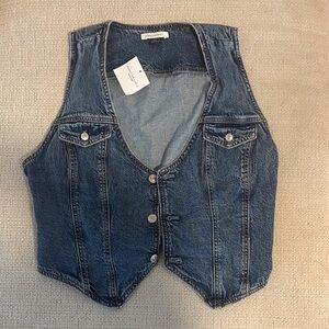 AE Denim Vest - Never Worn